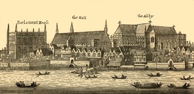 Westminster en 1640 - Wenceslaus Hollar
