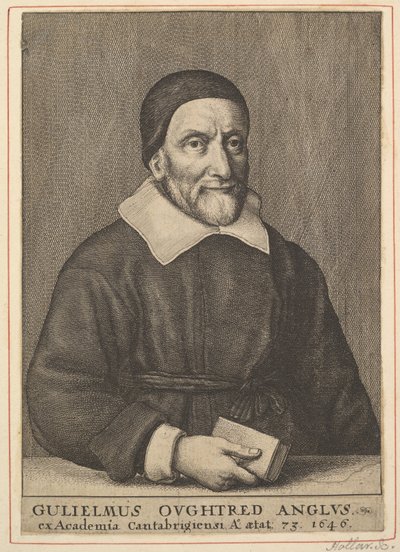 William Oughtred, 1644 - Wenceslaus Hollar