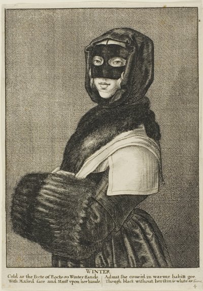 Hiver - Wenceslaus Hollar