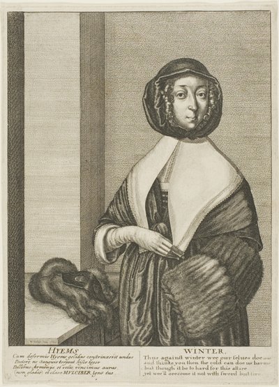 Hiver - Wenceslaus Hollar