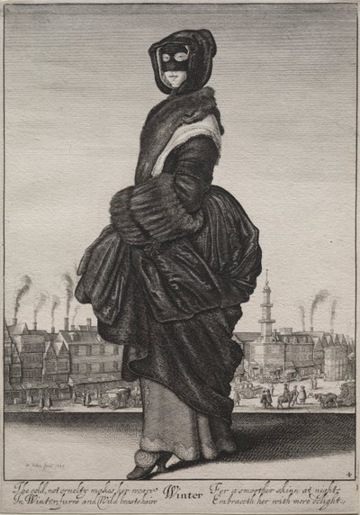 Hiver - Wenceslaus Hollar