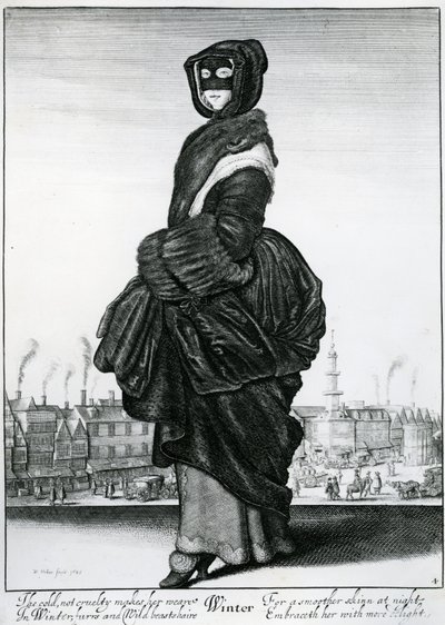Hiver - Wenceslaus Hollar
