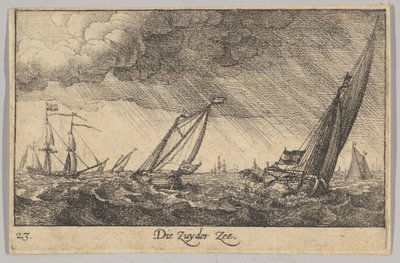 Zuyder Zee - Wenceslaus Hollar