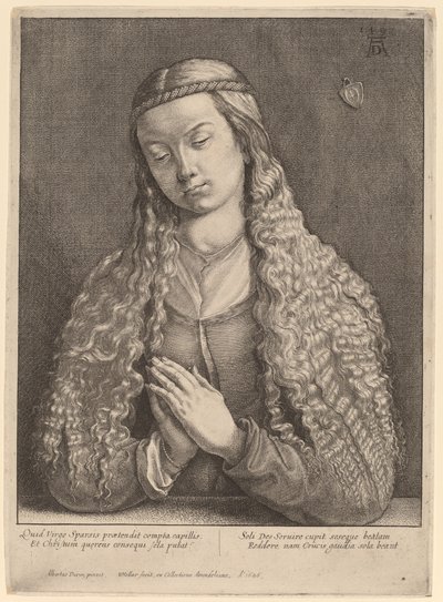 Katharine Furlegerin - Wenceslaus Hollar after Albrecht Dürer