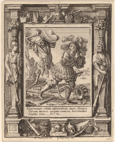 Comte - Wenceslaus Hollar after Hans Holbein the Younger after Abraham van Diepenbeeck