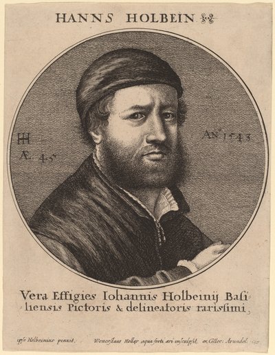 Hans Holbein le Jeune - Wenceslaus Hollar after Hans Holbein the Younger