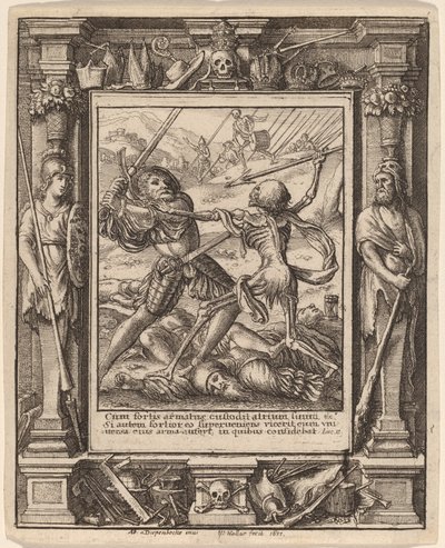 Chevalier - Wenceslaus Hollar after Hans Holbein the Younger after Abraham van Diepenbeeck