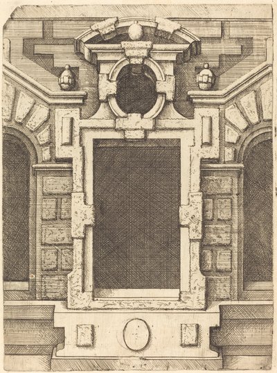 Fenêtres à Fronton - Wendel Dietterlin