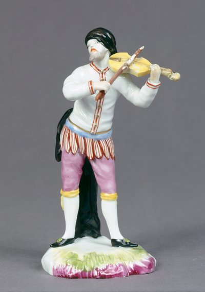 Arlequin jouant du violon, du groupe 
