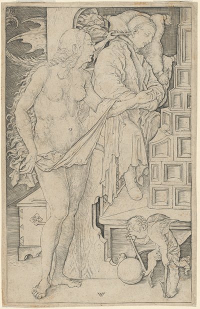 Le Rêve du docteur - Wenzel von Olmutz, after Albrecht Dürer