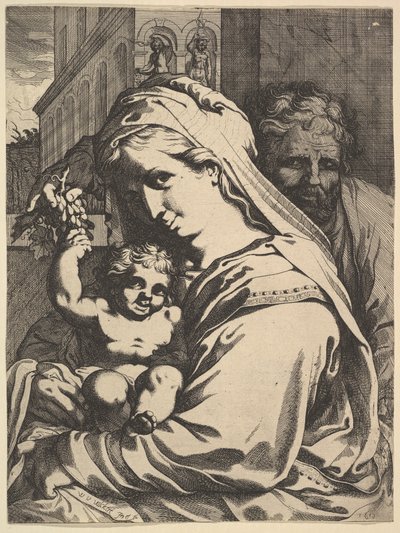 Sainte Famille - Werner Jacobsz. van den Valckert