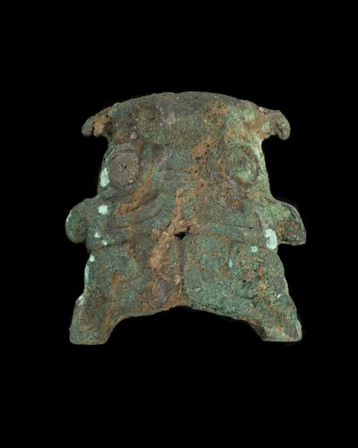 Ornement : masque animal grotesque - Western Zhou Dynasty Chinese School