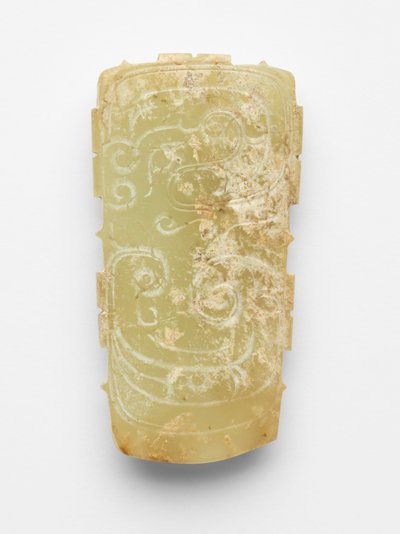 Pendentif en forme de dragon - Western Zhou Dynasty Chinese School