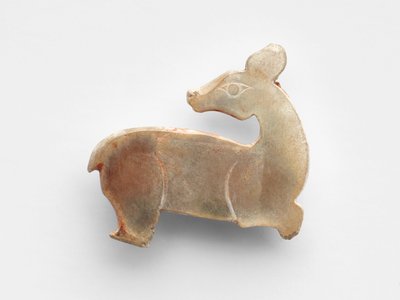 Pendentif en forme de cerf, c.1050-c.850 av. J.-C. - Western Zhou Dynasty Chinese School