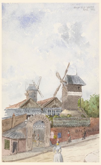 Moulin de la Galette, Paris - Whitney Warren Jr.