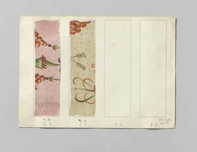 Échantillon de soie imprimée, motif Chi-ki - Wiener Werkstätte