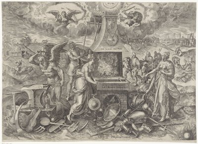 Le pouvoir de la paix, 1577 - Wierix