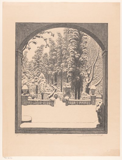 Riposo dei Vescovi : Florence - Wijnand Otto Jan Nieuwenkamp (signed by artist)