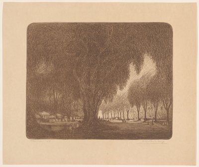 Weltevreden - Wijnand Otto Jan Nieuwenkamp (signed by artist)