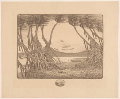 Zeewind I - Wijnand Otto Jan Nieuwenkamp (signed by artist)