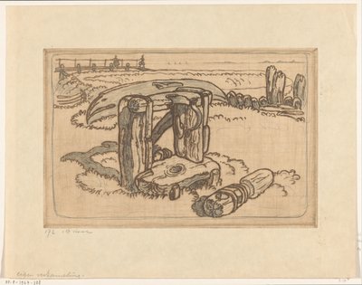 Treuil en bois sur un chantier à Volendam - Wijnand Otto Jan Nieuwenkamp