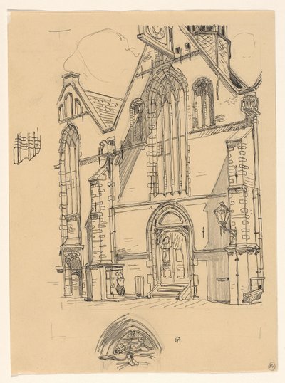 Façade ouest de l