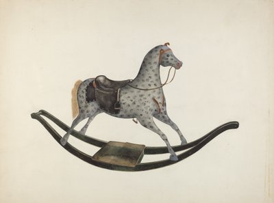 Cheval à bascule - Wilbur M Rice