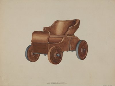 Automobile jouet - Wilbur M Rice