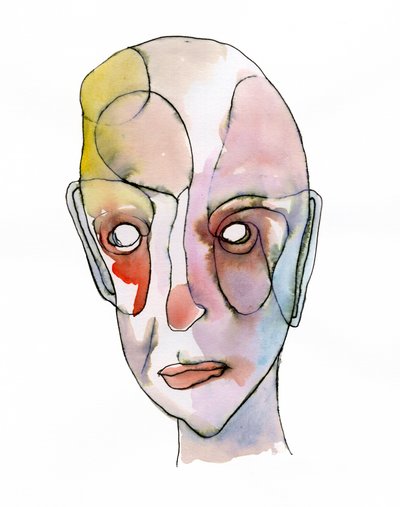 Portrait abstrait et réfléchi - Wildemar Doomgriever