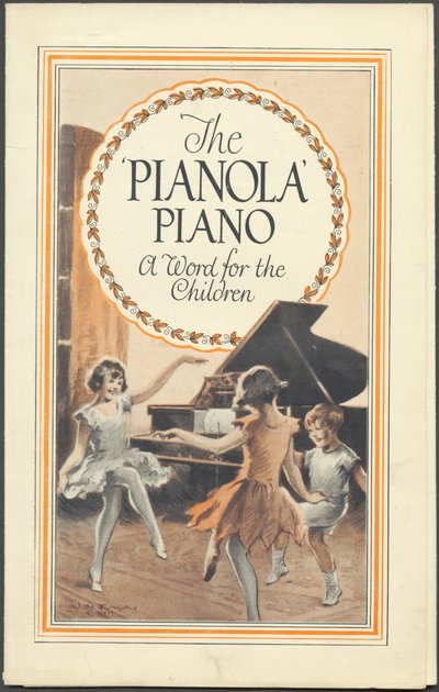 Pianolas de la compagnie éolienne, années 1920 - Wilfred Fryer