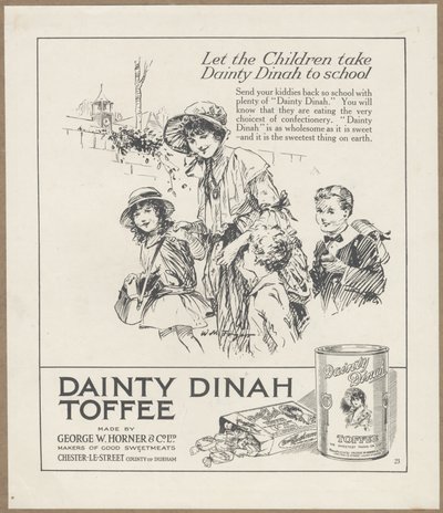 Dainty Dinah Toffee, vers 1920 - Wilfred Fryer