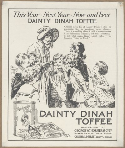 Dainty Dinah Toffee, vers 1920 - Wilfred Fryer