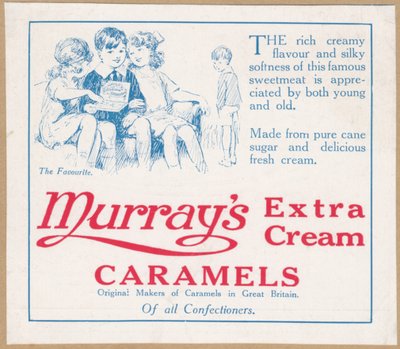Caramels de Murray, vers 1920 - Wilfred Fryer