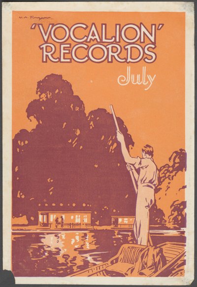 Bulletin des disques Vocalion - Wilfred Fryer