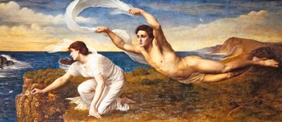 Borée et Corithyia, c.1890 - Wilfred Gabriel de Glehn