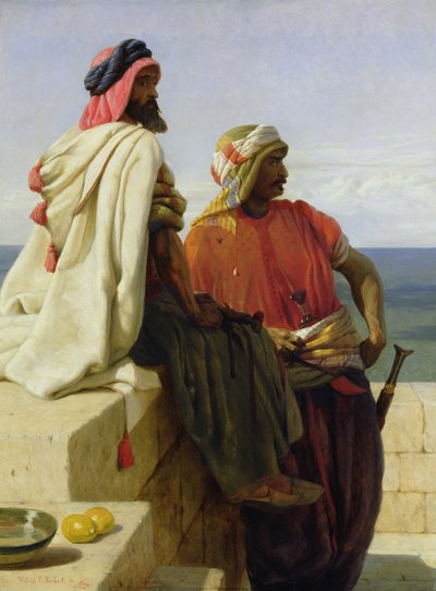 Sarrasins devant leur position - Wilfred Vincent Herbert