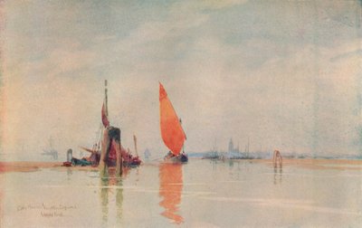 Tôt le matin. Lagunes vénitiennes, vers 1917 - Wilfrid Williams Ball