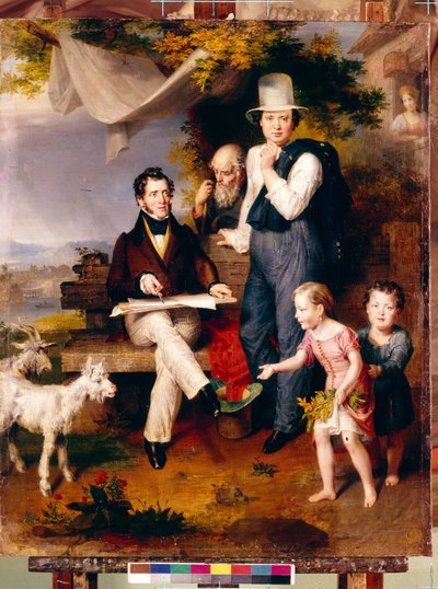 Autoportrait avec le portrait de l