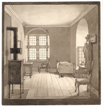 Chambre dans le couvent des nobles demoiselles d