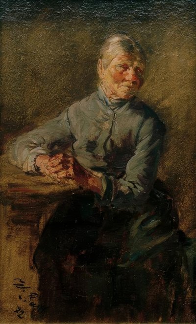 Vieille femme - Wilhelm Busch