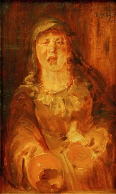 Le pot cassé - Wilhelm Busch