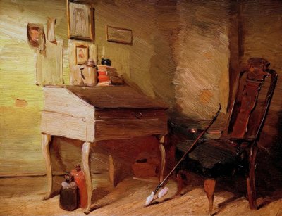 Mon coin de chambre à Wiedensahl - Wilhelm Busch