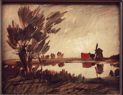 Moulin au bord de l