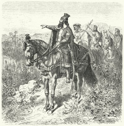 Cyrus le Grand, Empereur Perse - Wilhelm Camphausen