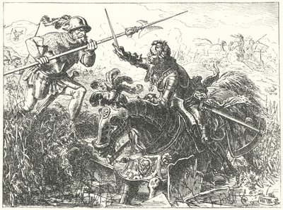 Mort de Charles le Téméraire, duc de Bourgogne, à la bataille de Nancy - Wilhelm Camphausen