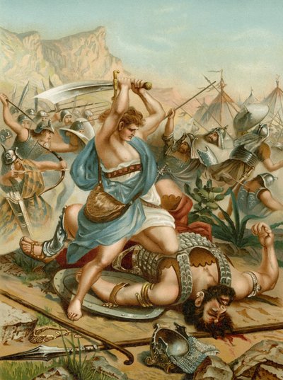 David tue Goliath - Wilhelm Ebbinghaus