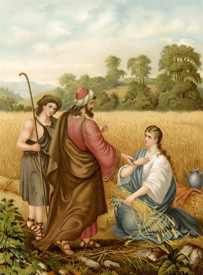 Ruth dans le champ de Booz - Wilhelm Ebbinghaus