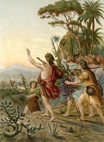 Les éclaireurs du pays de Canaan - Wilhelm Ebbinghaus