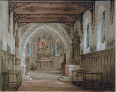 Chapelle du vignoble à Schliersee - Wilhelm Gail