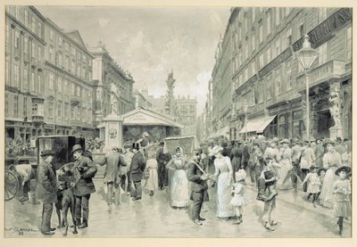 Le Graben, place centrale du centre-ville de Vienne ... - Wilhelm Gause